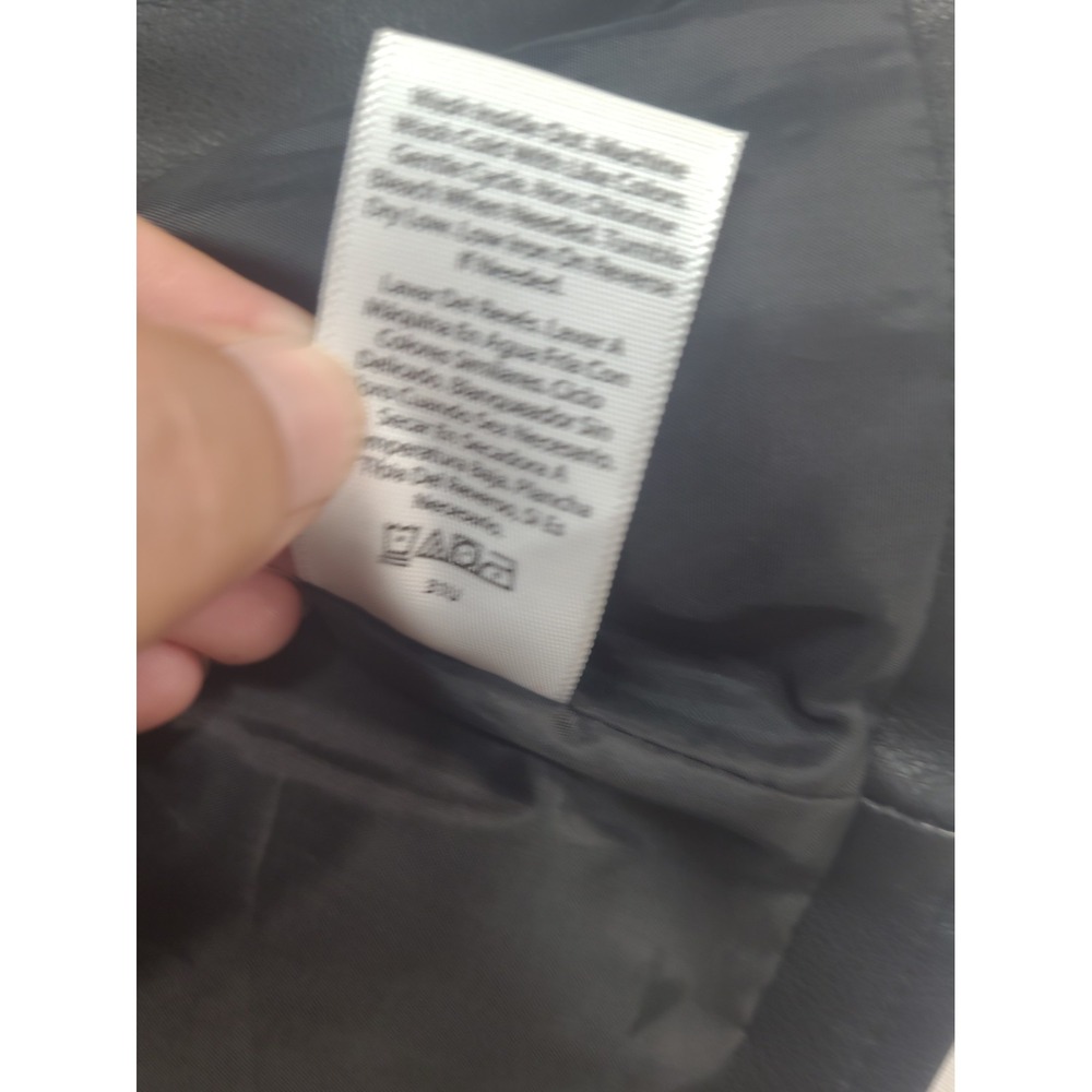 Wonder Nation Childs Faux Leather Motorcycle Jacket 4T - Picture 5 of 8